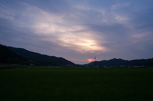 チョコット夕焼け!