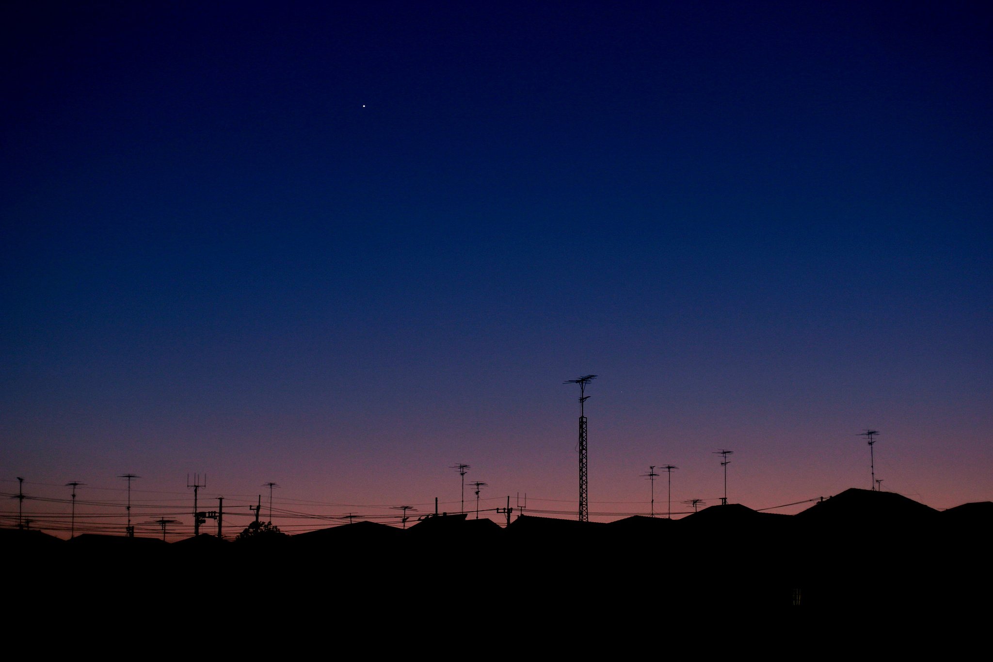 一番星見〜つけた☆