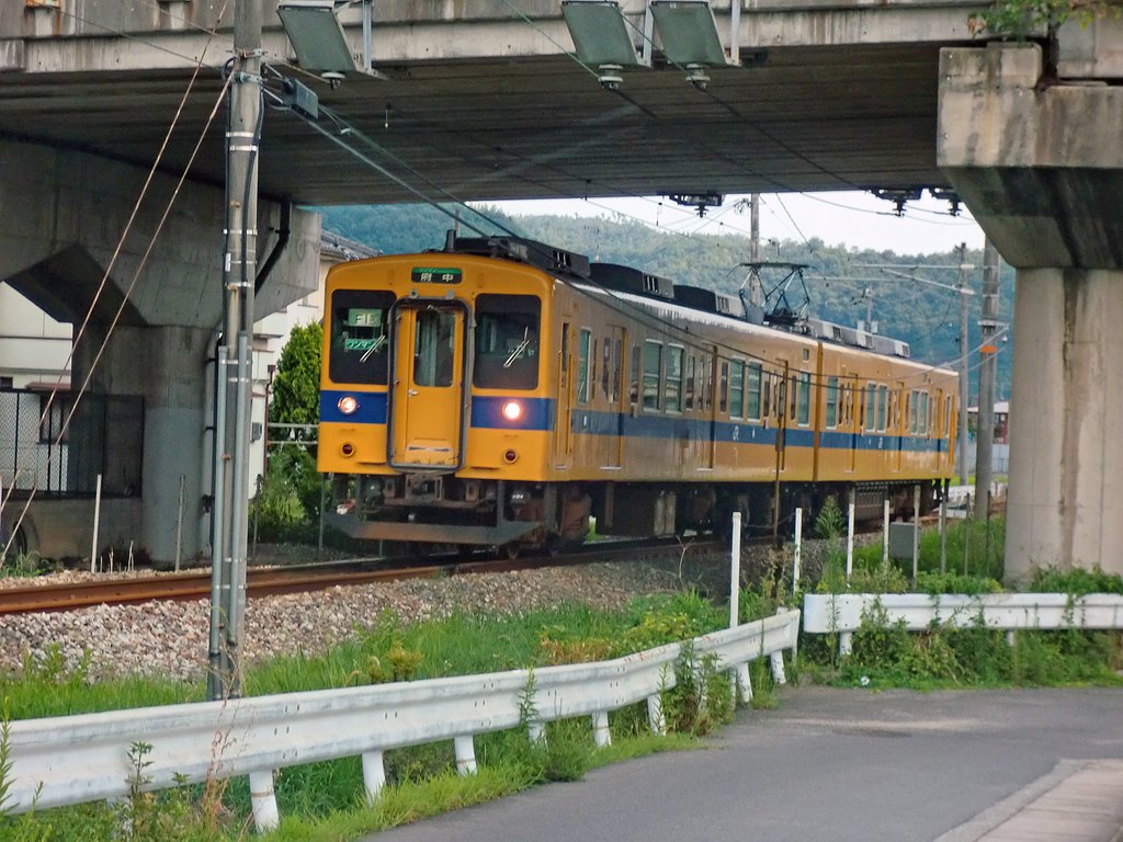 黄色の電車