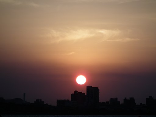 淡水の夕日−２