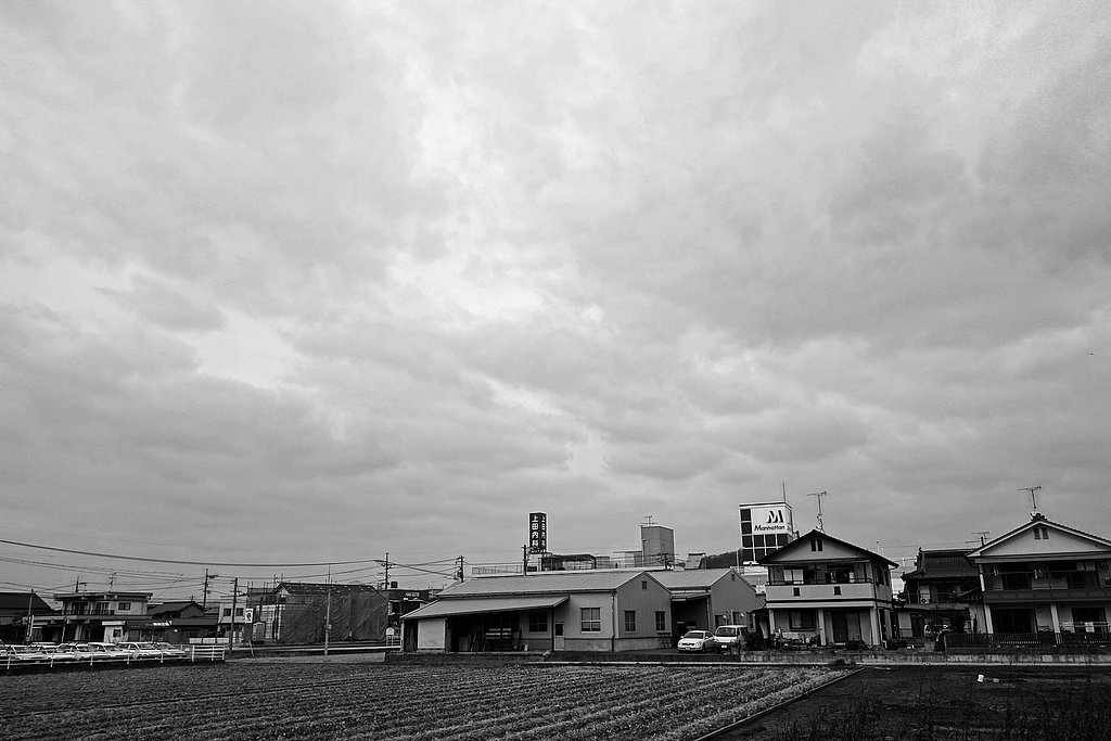 雲が厚い