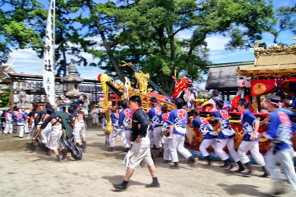 【夏の日】鯨船祭り2