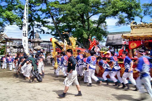 【夏の日】鯨船祭り2