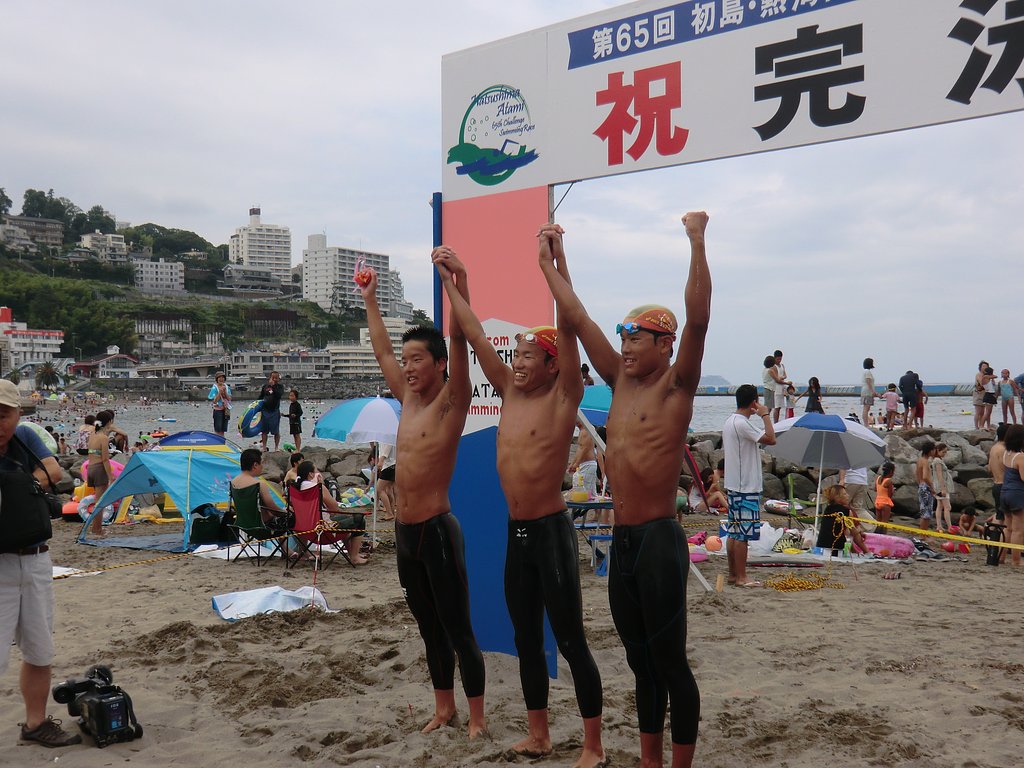 競泳大会優勝者