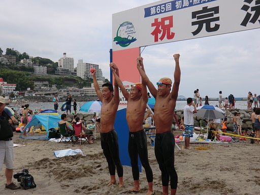 競泳大会優勝者