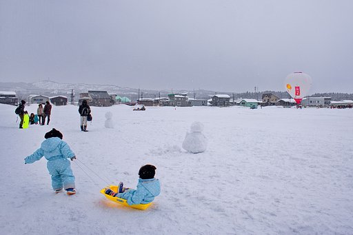 雪なんのその！