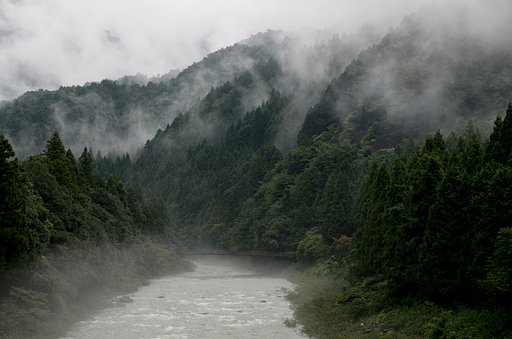 山水画の様に・・
