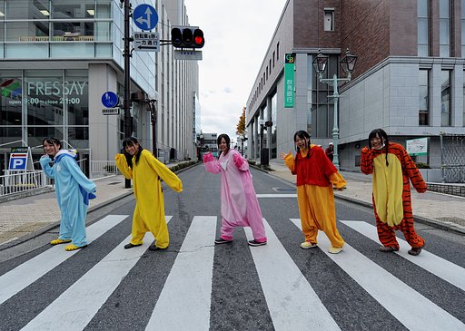 【街角スナップ】　女子高生