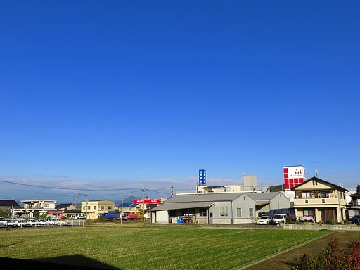 快晴の定点