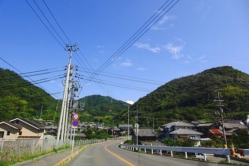 島の道