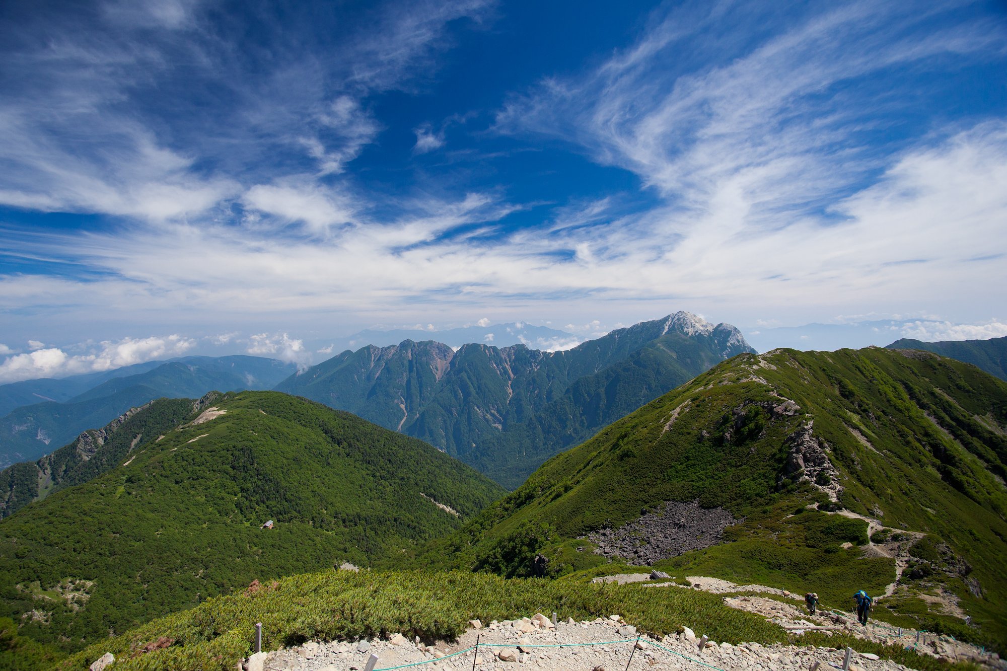 振り返れば青い山脈