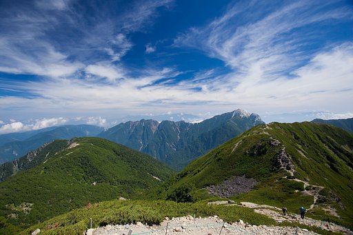振り返れば青い山脈