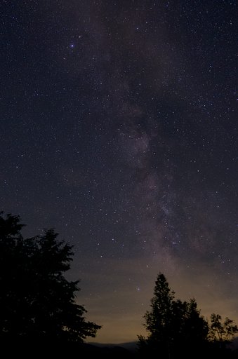 獅子座流星群の夜