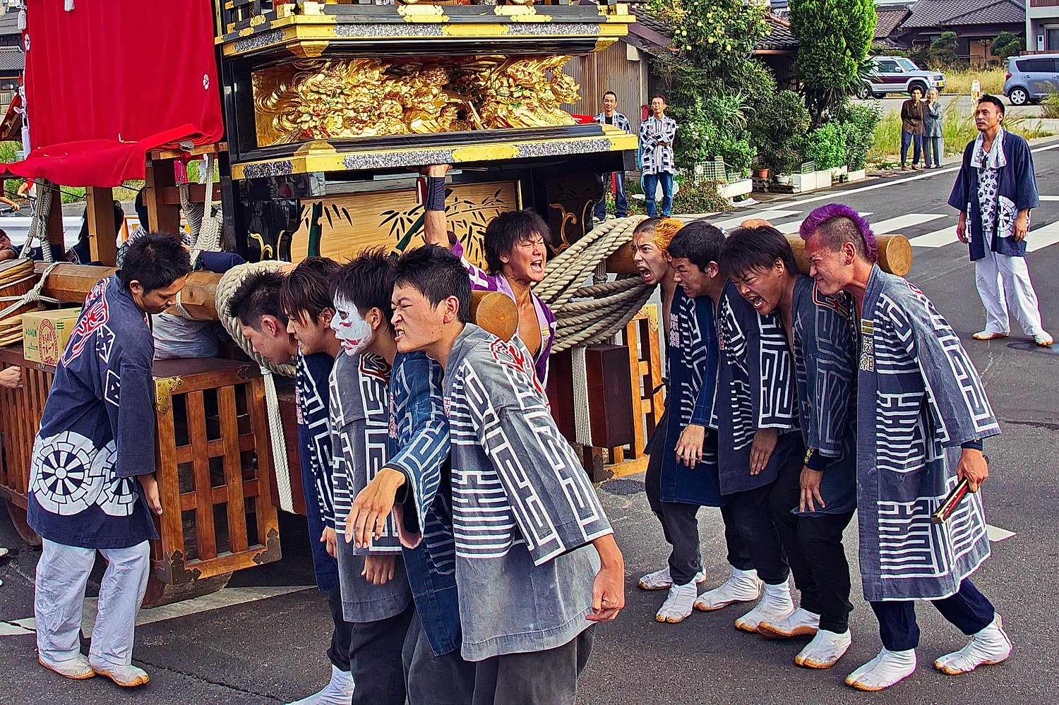 【秋】　祭り　　4