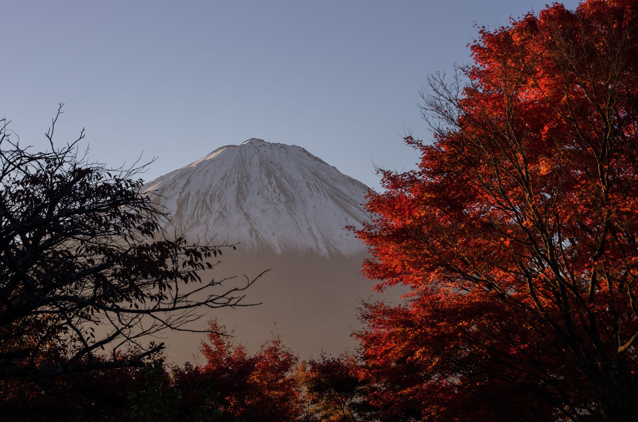 目前の富士