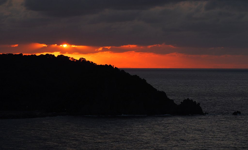 沈む夕日　＃１