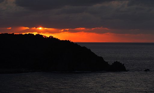 沈む夕日　＃１