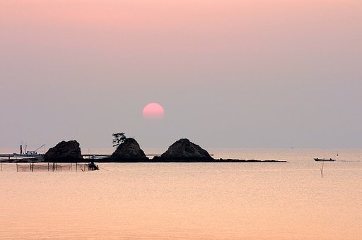 夜が明けたのに