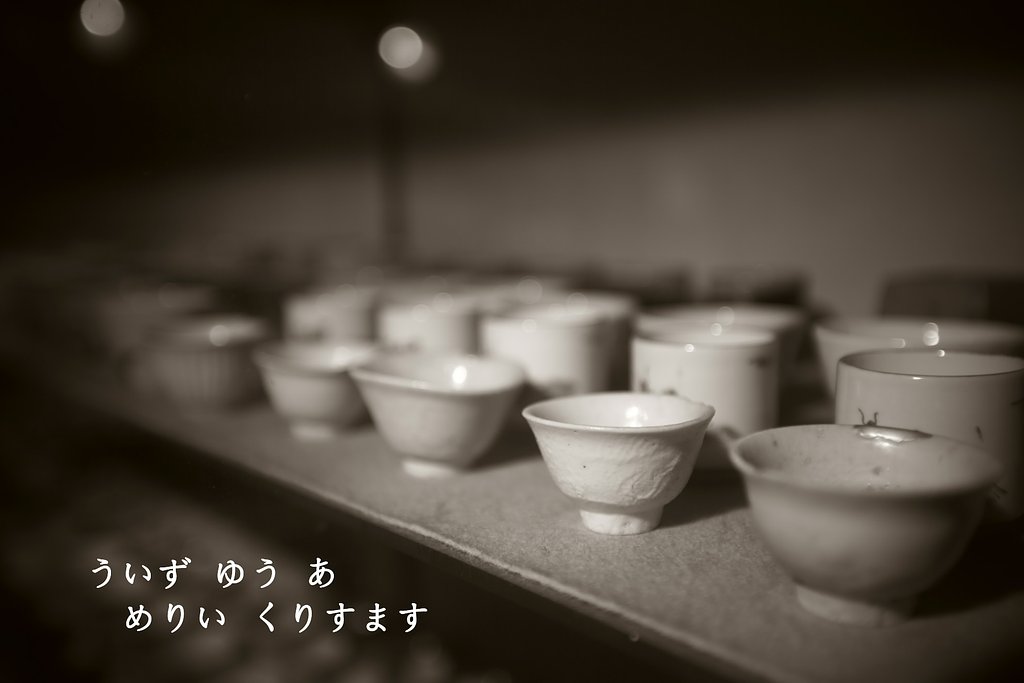 日本酒でメリークリスマス♪