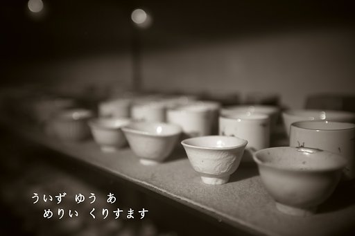 日本酒でメリークリスマス♪