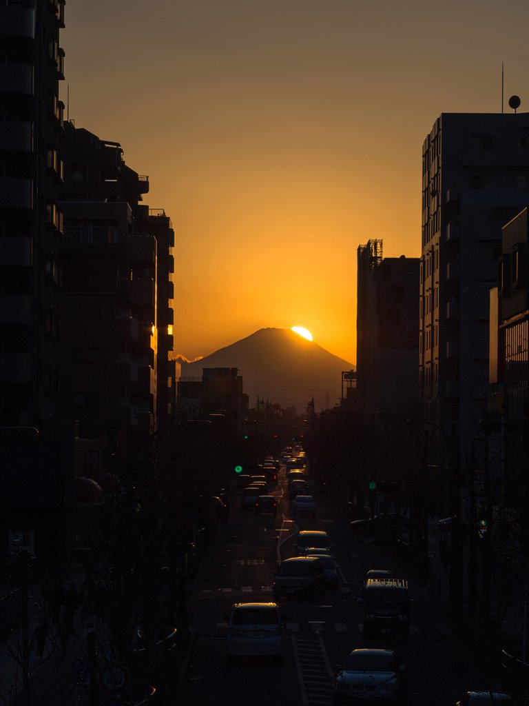落日