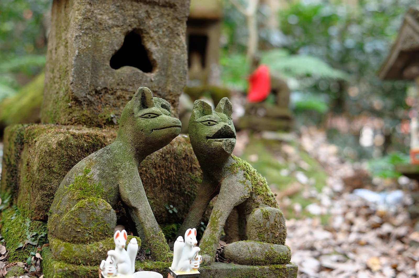 鎌倉・佐助稲荷神社にて