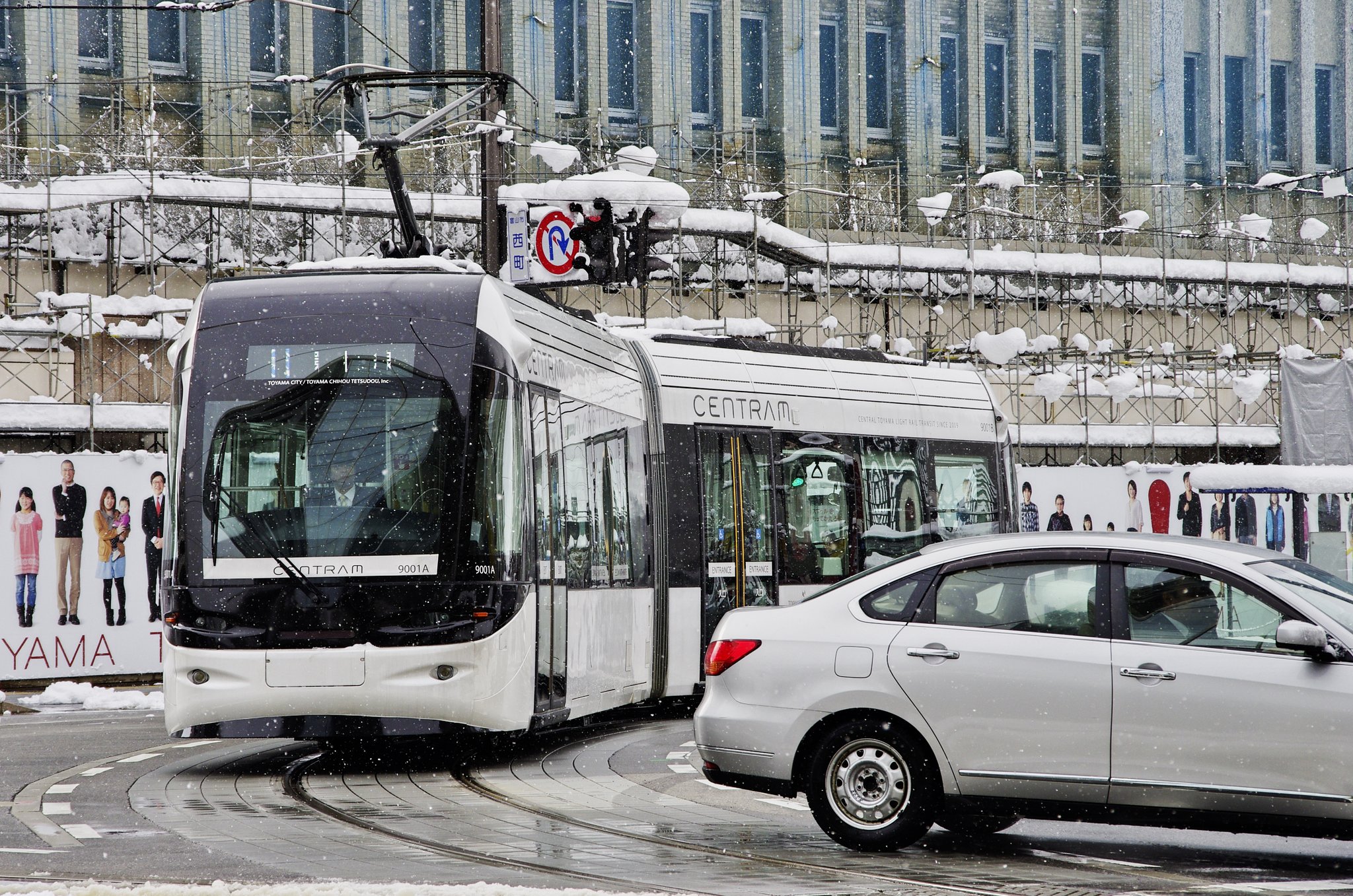市内電車が走る風景３