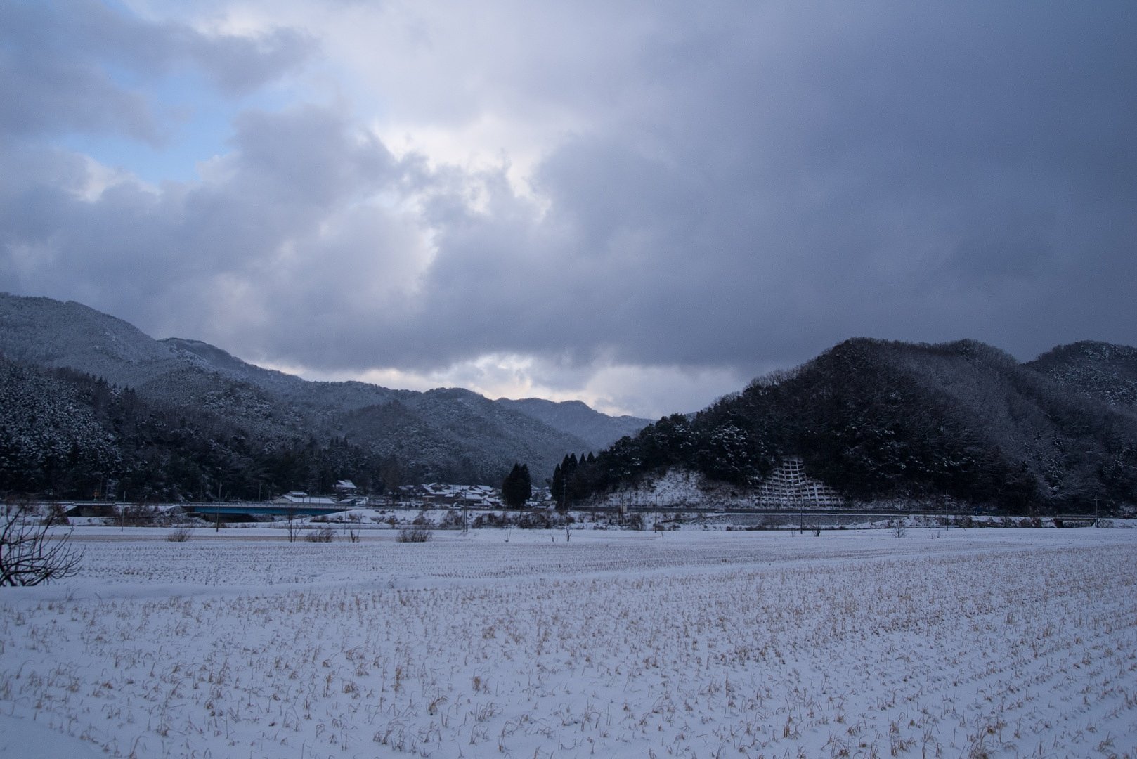 吹雪いてはいますが・・。