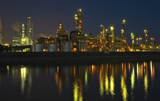 工場夜景