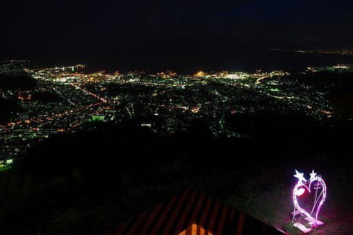 小樽ハートの夜景