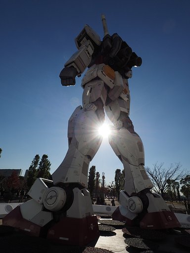 お台場のガンダム
