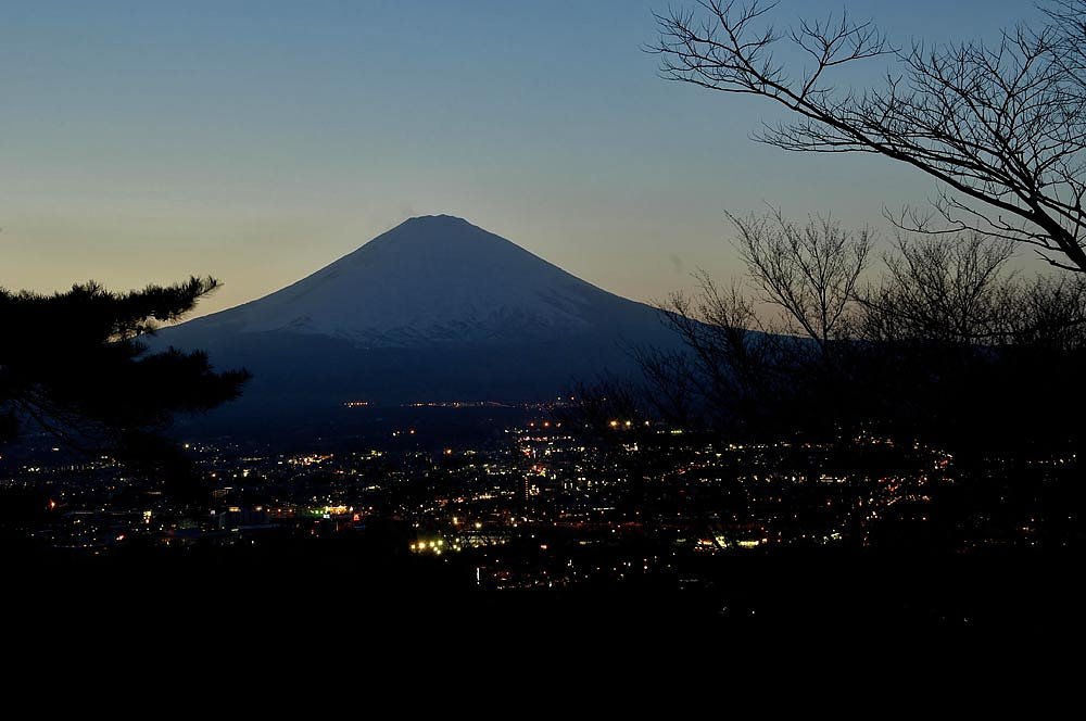 富士夕暮れ