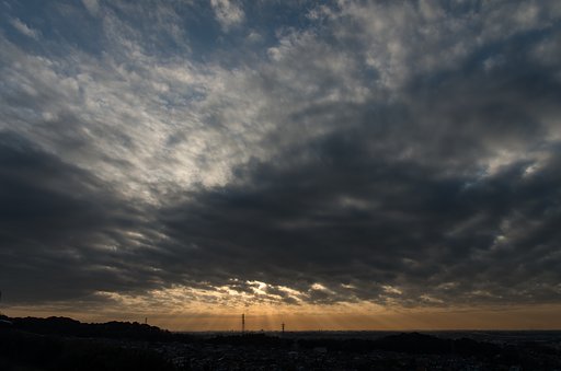 師走夕暮れ