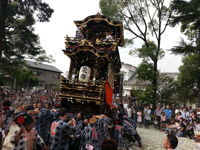 【秋】祭り  　２
