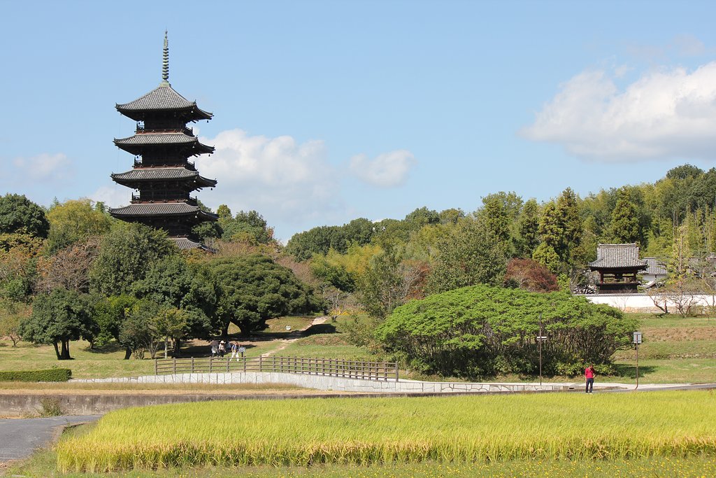 国分寺と五重塔