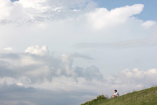 空、遥かな雲