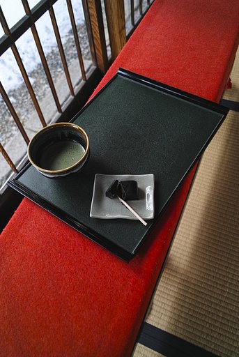 お茶と羊羹