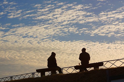 【師走】　冬空