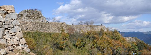 竹田城跡パノラマ