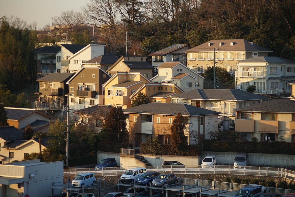 夕暮れの風景