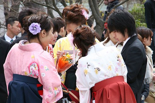 【春】卒業の日