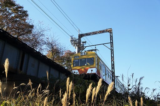 秋の三岐鉄道