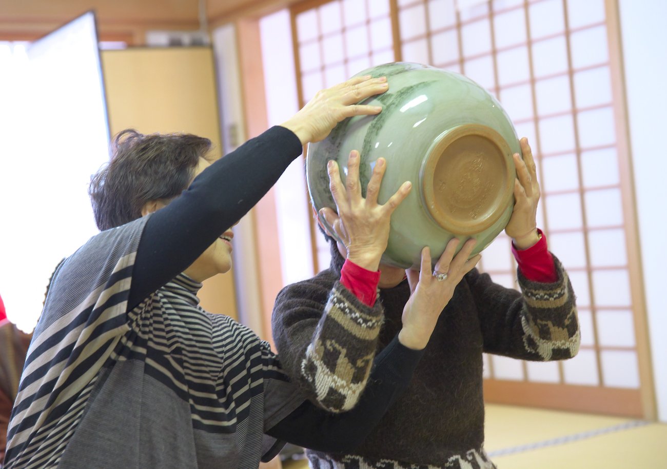 西大寺の大茶盛式