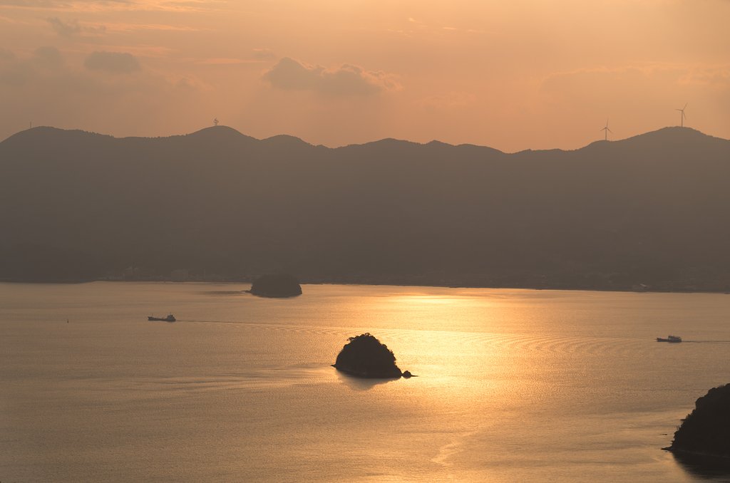 瀬戸の夕暮れ３