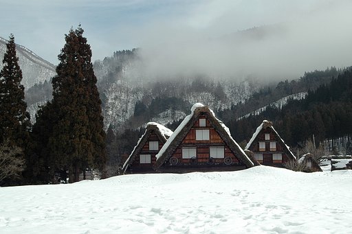冬の白川郷