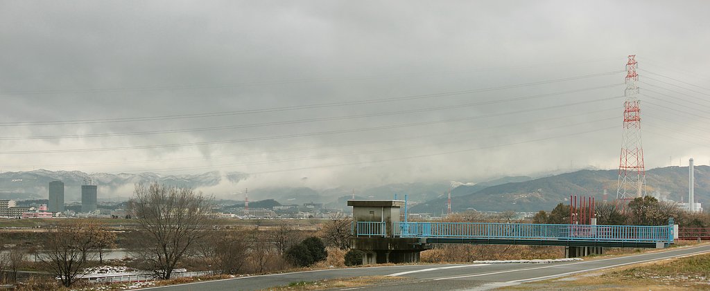大雪のち雨の日‥翌朝、なごり雪