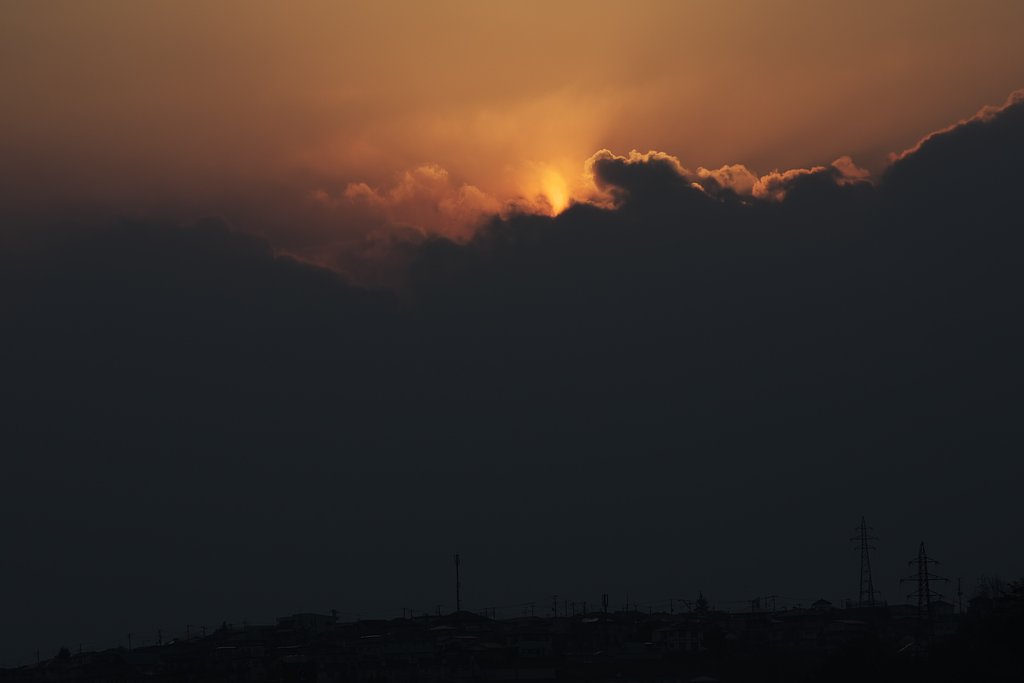 夕焼け雲