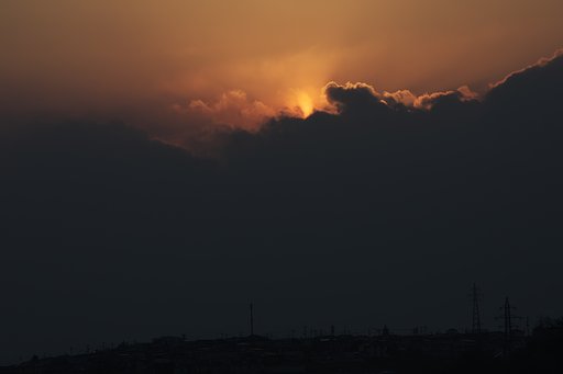 夕焼け雲