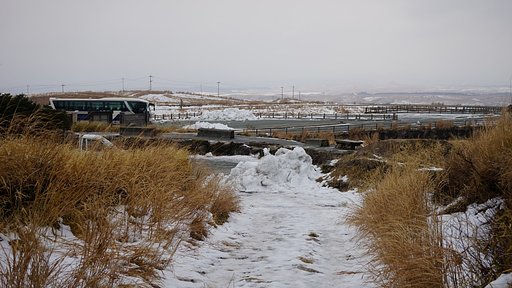 阿蘇の初雪