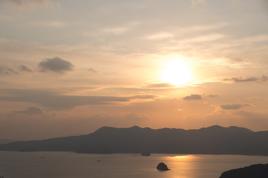 瀬戸の夕暮れ４